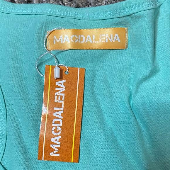 🔵 Today Has Been Cancelled Novelty Racerback Tank Mint - Picture 3 of 7